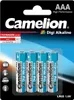 Camelion Digi Alkaline Batterien 4 Stück, Micro AAA LR03 Produktbild-Vorschau 1