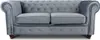 Sofa Chesterfield Asti 2-Sitzer, Couchgarnitur 2-er, Produktbild-Vorschau 1