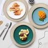 Platzset, 6er-Set, rund, hitzebeständig, gewebt, Tischsets Produktbild-Vorschau 5