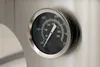 A close-up of a thermometer on a stainless steel surface. Náhled obrázku produktu