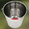 KOTARBAU® Seau à Cendre Acier Inoxydable 16 L Argent Seau Voir les images du produit 6