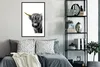 MuchoWow® MuchoWow® Gerahmtes Poster Scottish Hochlandrind Produktbild-Vorschau 2