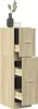 vidaXL Apothekerschrank Sonoma-Eiche 30x41x118 cm Produktbild-Vorschau 2