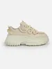 Damen-Sneakers Athenia beige aus  mit 6,5 cm Plateau, Größe Produktbild-Vorschau 6