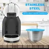 Nachfüllbare Kaffeekapseln aus Edelstahl,Padfilter für 10 Produktbild-Vorschau 4