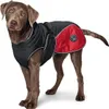 Hunter Hundemantel Wintermantel Uppsala Cozy anthrazit/rot Produktbild-Vorschau 2