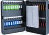 Pavo - Schlüsselschrank Pavo Figur Lock 36 Hooks Dunkelgrau Produktbild-Vorschau 1