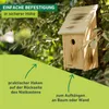 Vogel-Nistkasten für Kleiber, Kohlmeise & Gartenrotschwanz Produktbild-Vorschau 4