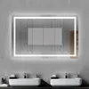 LED Badspiegel Badezimmerspiegel 110x70 mit Beleuchtung Produktbild-Vorschau 3