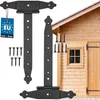KOTARBAU® 2er Set Kreuzgehänge 300 mm Ladenband Scharnier Produktbild-Vorschau 1