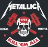 Metallica Langarmshirt Herren Kill 'Em All - Skull schwarz Produktbild-Vorschau 4
