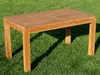 ALEOS. Wuchtiger echt TEAK Bigfuss Design Gartentisch Produktbild-Vorschau 3