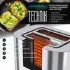 A close-up, cutaway view of a toaster with avocado toast in the background, highlighting its internal components and features. Voir les images du produit