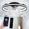 Ventilateur de plafond Hengda Ø 50cm Plafonnier LED avec Voir les images du produit 1
