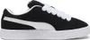A side view of a black Puma sneaker with white accents and laces. Produktbild-Vorschau