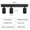 ZMH Lampa sufitowa LED ZMH czarny reflektor lampa sufitowa Podgląd zdjęcia produktu 5