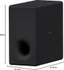 SONY Subwoofer 200 W, przetwornik 160 mm, bezprzewodowy, sw Podgląd zdjęcia produktu 8