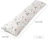 Bawełniana poszewka na poduszkę do spania 40 x 145 cm - Podgląd zdjęcia produktu 3
