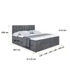 ALTDECOR Boxspringbett mit H4 Matratze und Topper - 200 x Produktbild-Vorschau 6