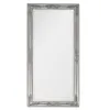Eleganter Barock Spiegel BESSA 100x50cm silber-antik Produktbild-Vorschau 4