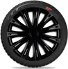 J&J Automotive | Coperchio per scintille nero 17" 4 pezzi Anteprima dell’immagine prodotto 3