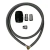 A plumbing hose and fittings on a white background. Produktbild-Vorschau