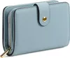 Portemonnaie Damen RFID Schutz Blau Leder Vegan mit Produktbild-Vorschau 1