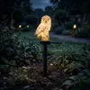 Solar Eule Gartenleuchte 43cm LED Solarfigur Gartendeko Produktbild-Vorschau 6
