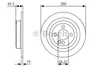 2x BOSCH Bremsscheibe 0 986 479 A08 für MINI Schrägheck Produktbild-Vorschau 4