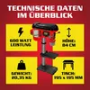 HECHT 1063 Standbohrmaschine Profi | 600 W | 2700 U/min | Produktbild-Vorschau 9