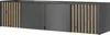 MINIO Extension d'armoire NELLY 4D Artisan chêne / graphite Voir les images du produit 1
