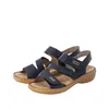 Rieker Damen Sandalen Klettverschluss Sandaletten V27Z0, Produktbild-Vorschau 55