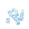 Chessex W6x12 Würfelset Borealis Icicle/Hellblau Produktbild-Vorschau 1