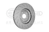 2 Bremsscheiben gelocht Ø 67 mm 30 mm HELLA passend für Produktbild-Vorschau 7