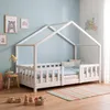 Letto per bambini 'Treviolo' in look casa con protezione Anteprima dell’immagine prodotto 7