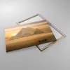Bild auf Leinwand - Leinwandbild - Pyramide ägypten wüste - Produktbild-Vorschau 2