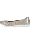 Caprice Damen Ballerinas 9-22151-20 taupe sue.met. 37 Produktbild-Vorschau 13