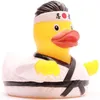 Badeente Karate weiß Vinyl 9 cm Produktbild-Vorschau 5