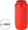 Bougie de cimetière rouge 100h sans couvercle Voir les images du produit 2