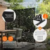 ML-Design Metall-Sichtschutz Roma 90x180 cm aus Stahl Produktbild-Vorschau 3