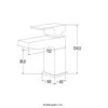 HOME DELUXE - Waschtischarmatur AQUATIC - Farbe: Chrome, Produktbild-Vorschau 4