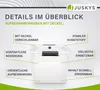 Juskys Aufbewahrungsbox mit Deckel - 4er Set Kunststoff Produktbild-Vorschau 6