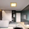 ZMH LED plafoniera lampada da soffitto soggiorno legno Anteprima dell’immagine prodotto 7