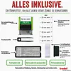 tampon texte automatique trodat "Tes choses tampon" vert Voir les images du produit 2