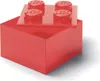 LEGO 40090804 LEGO STORAGE BRICK 4 TOP LID, rosso Anteprima dell’immagine prodotto 9