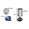 4er Set Möbelfuß Aluminium Matt 10cm - höhenverstellbar Produktbild-Vorschau 2