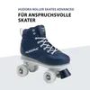HUDORA Roller Skates Advanced, navy LED, Gr. 29-38 Produktbild-Vorschau 2