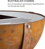 blumfeldt Fire Globe Feuerschale mit Grill, Grillring: Ø Produktbild-Vorschau 6