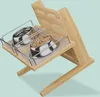 Relaxdays Futterstation Hund, höhenverstellbare Hundebar, Produktbild-Vorschau 6