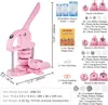 SucceBuy Button Maker, macchina per bottoni 3 in 1 Anteprima dell’immagine prodotto 7